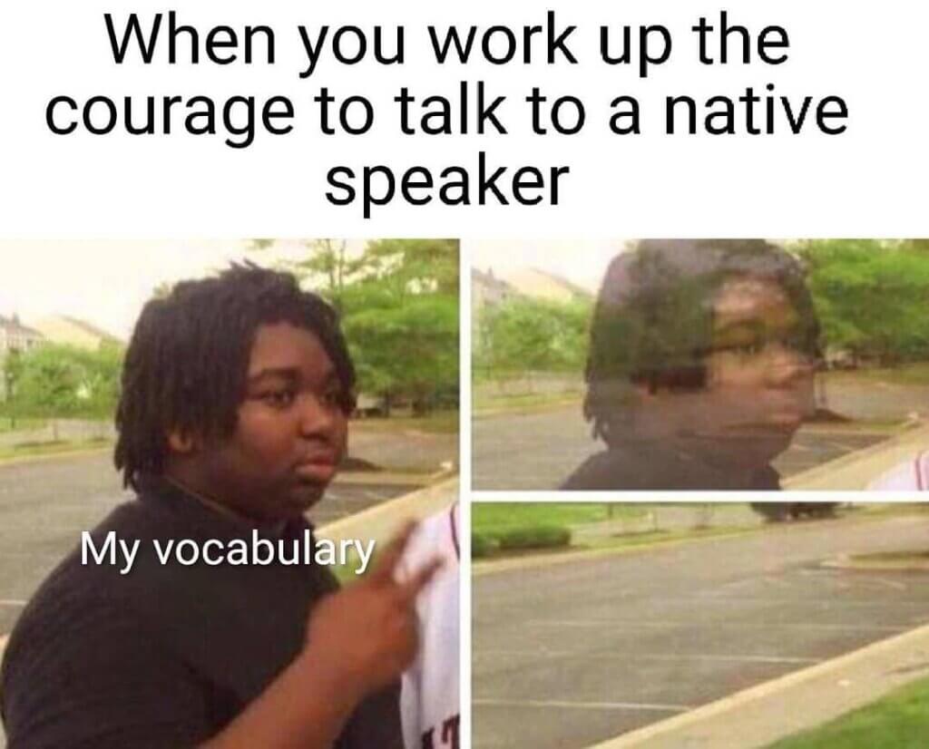 How long does it take to learn Moroccan Arabic meme 7