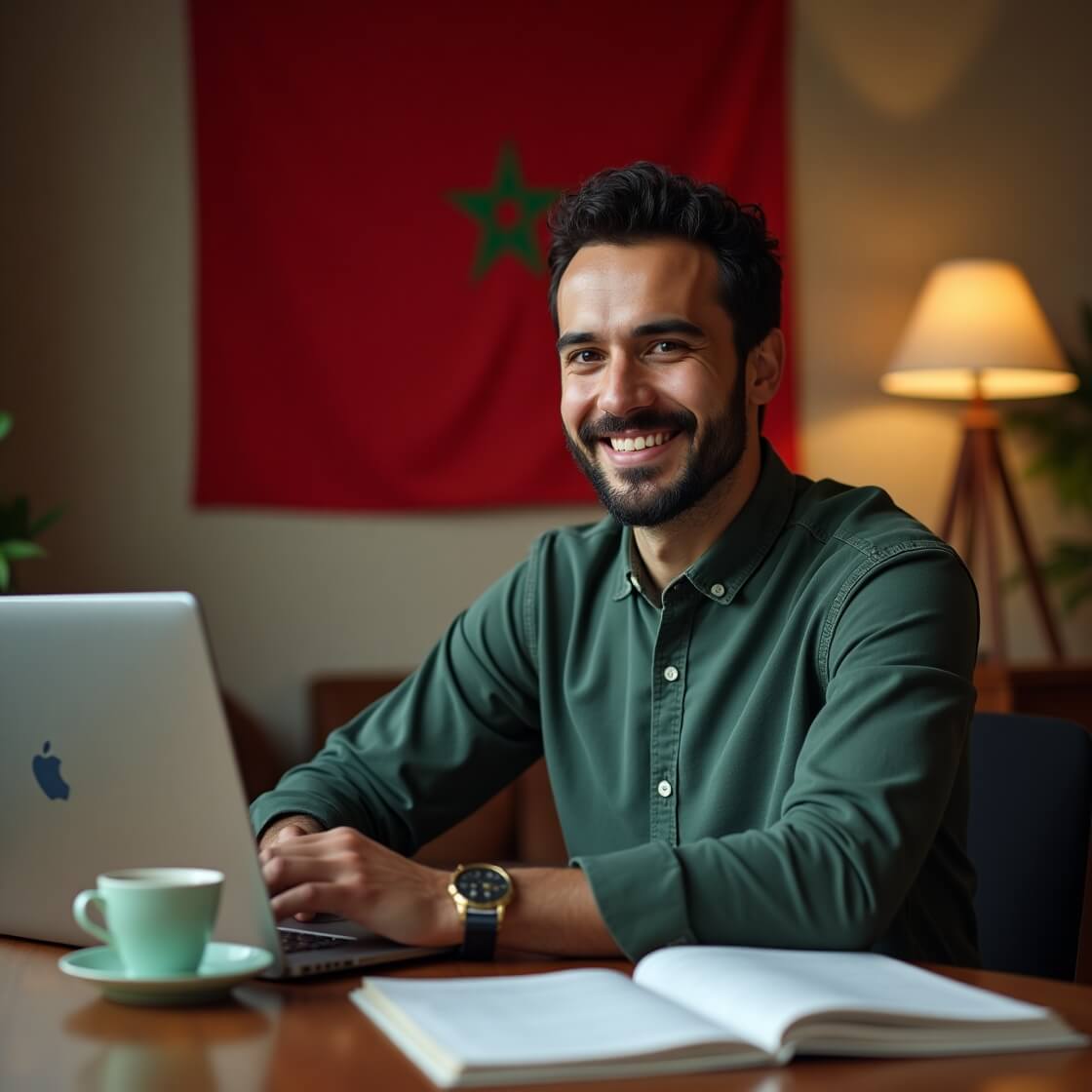 learn moroccan arabic darija guy smiling