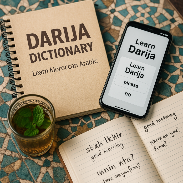 Learn Moroccan Arabic
