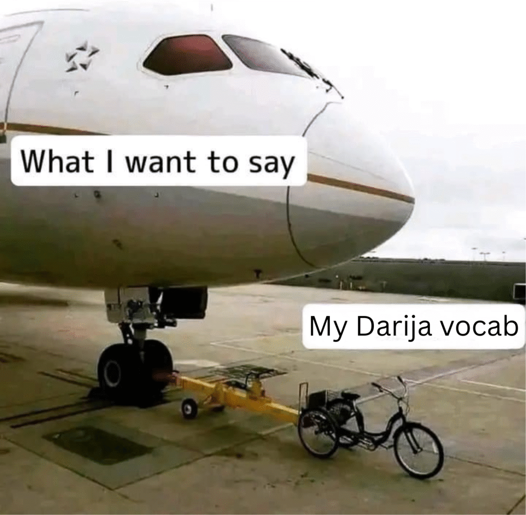 (mistakes beginners do when learning Darija) pic 3